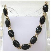 lady's fine black JADE bracelet 2024 - buy cheap