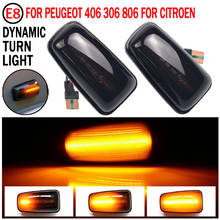 LED Dynamic Car Blinker Side Marker Turn Signal Light Lamp Accessories For Citroen Saxo Xsara Peugeot 406 806 Ranch Fiat Ulysse 2024 - buy cheap