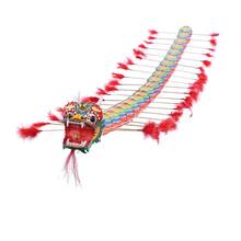 Fordable Children Outdoors 1.7m Fun Sports Play Toys Chinese Traditional Design Decoration Flying Games Kids Chinese Dragon Kite 2024 - buy cheap