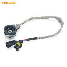 FEELDO 1Pc HID Xenon Farol Do Carro Lâmpada Soquete de Lâmpada Adaptador Para D2S D2R D2C D4S D4R Conector Do Cabo de Fio arnês relé 2024 - compre barato