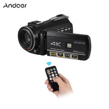 Andoer AC3 4K Digital Video Camcorder Recorder DV 30X Zoom Rotation IPS LCD Touchscreen Support WiFi Connection IR Night 2024 - buy cheap