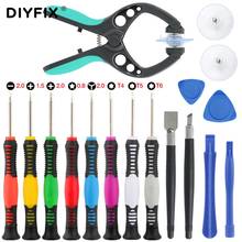 DIYFIX 17 in 1 T5 T6 Y2.0 Screwdriver sets Opening Tools Kit Suction Cup Knife For iPhone X XS Samsung iPad iPod Laptop Huawei 2024 - buy cheap