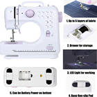 Mini Sewing Machine 505A Household Multi-Function Electric Lock Press Foot Lock Buttonhole Sewing Machine Sewing Accessories - compare prices Mini Sewing Machine 505A Household Multi-Function Electric Lock Press Foot Lock Buttonhole Sewing Machine Sewing Accessories - compare prices