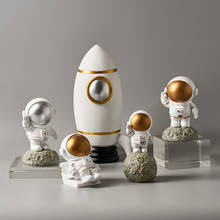 Modern Resin Astronaut Model Ornaments Home Decoration Accessories Childern's Room Desk Decorative Christmas Birthday Gifts 2024 - buy cheap