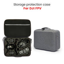 Portable Nylon/PU Handbag Carrying Case Travel Storage Shoulder Bag Hard Shell Carrying Case Box For DJI FPV Combo Drone 2024 - buy cheap