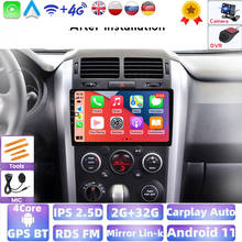 Автомагнитола под управлением Android для Suzuki Grand Vitara 3, 2005, 2006, 2007-2015, с Gps, BT плеером и поддержкой FM-передатчика, радио тюнер 2024 - купить недорого