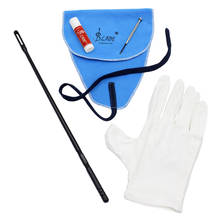 Flute Cleaning Kit Set Cleaning Cloth+Stick+Grease+Screwdriver+Gloves 5 in 1 2024 - buy cheap