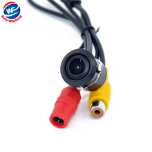 Free Shipping Mini Car 18.5MM Camera ccd CCD Car Rear View Camera Reverse Parking back up Camera night waterproof 2024 - buy cheap