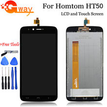 Pantalla LCD Original para Homtom HT50, montaje de digitalizador con pantalla táctil, piezas de reparación para Homtom HT50, accesorio de teléfono + herramientas gratuitas 2024 - compra barato