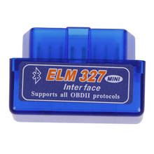 Herramienta de diagnóstico OBD para coche, escáner OBDII con Bluetooth V2.1 Mini Elm 327, lector de código 2024 - compra barato