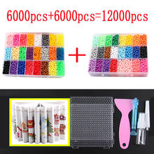 12000pcs 30 Colors Refill Beads Puzzle Crystal DIY Water Spray Beads Set Ball Games 3D Handmade Magic Toys For Children 2024 - buy cheap