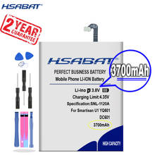 New Arrival [ HSABAT ] 3700mAh Replacement Battery for Smartisan U1 YQ601 YQ603 YQ605 YQ607 DC601 2024 - buy cheap