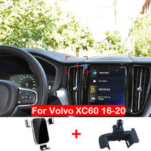 Fashion Car Phone Holder Stand For Volvo XC60 Accessories 2017 2018 2019 2020 Auto Air Vent Mount Clip Clamp Mobile Phone Holder 2024 - buy cheap