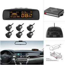 Sensor de estacionamento automotivo, display lcd, digital, visor de distância, radar de estacionamento 2024 - compre barato