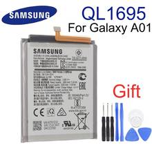 Samsung-bateria original de substituição para telefone ql1695, baterias autênticas de 3000mah para samsung galaxy a01 2024 - compre barato
