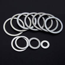 Arandelas de aluminio resistentes a altas temperaturas, M18, M20, M22, M24, M26, M27-M48 Junta anillo de sellado de almohadilla plana 2mm de espesor 2024 - compra barato