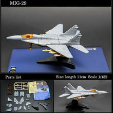 Mikoyan MiG-29 fullcrum 4D montaje caza modelo de colección rompecabezas figura juguete 2024 - compra barato