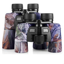 HD 8x40 /10x50 Zoom High Quality Binoculars Military Camo Telescope Waterproof FMC Blue Film Coated Optical Len for Hunting Tool 2024 - buy cheap