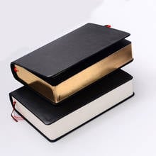 Retro Leather Notebook Thick Paper Bible Diary Book Notepad New Blank Weekly Plan Writing Notebooks Office School Supplies 2024 - buy cheap