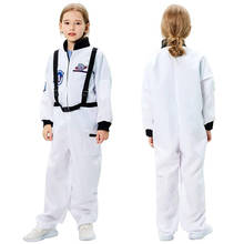 Disfraz de Halloween para niños y niñas, ropa de astronauta, traje de cosplay de piloto, traje espacial 2024 - compra barato