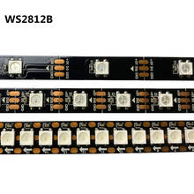 WS2812B WS2812 Led Strip Individually Addressable Smart RGB Light Black/White PCB Waterproof IP30/IP65/IP67 DC5V Led Lamp Tape 2024 - buy cheap