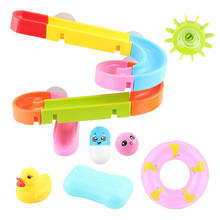 Baby Bathroom Bath Sprinkler Turn Music Baby Play Track Assembling Slides Bathing Bath Toys Water Games Novelty Gifts 2024 - buy cheap