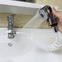 Grifo de ducha para baño, cabezal de ducha con espray, colador, manguera, fregadero, lavado de pelo 2024 - compra barato