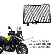 For SUZUKI Vstrom V-STROM 650XT 2017-2019 Motorcycle radiator protective cover Guards Radiator Grille Cover Protecter 650XT 2019 2024 - buy cheap