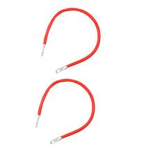 2 Pieces 5AWG Battery Cable Wire for Solar Car Marine Boat Replacement Red 2024 - buy cheap
