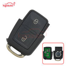 Kigoauto 1J0 959 753 N Remote key fob for VW HU66 2 button 434mhz 1J0959753N 2024 - buy cheap