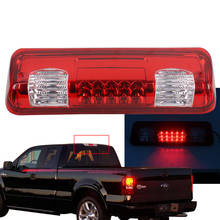 Lâmpada de freio centro para ford f150, led vermelho/preto, terceiro, luz de freio, montagem alta, peças de reposição, ford f150, 2004 a 2008 2024 - compre barato