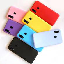 Capa traseira para celular samsung, capa colorida de silicone tpu macio para samsung galaxy a20, a20, a205, a205f, galaxy a20 2019 2024 - compre barato