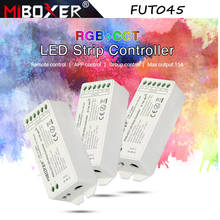 Miboxer-controlador de circuito LED inteligente FUT045 RF DC12-24V RGB + CCT, sistema de Control remoto/aplicación inalámbrico de 2,4 GHZ, nuevo 2024 - compra barato