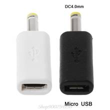 Micro USB hembra a DC 4,0x1,7mm macho enchufe Jack adaptador de carga para Sony PSP y más 2024 - compra barato