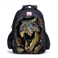 Dinosaur pattern backpack school boy girl child school bag cartoon baby girl backpack portable infant kindergarten school bag 2024 - buy cheap
