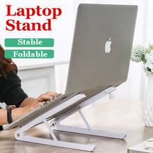 Portable Laptop Stand Desktop Support Raise Bracket Heat Dissipation Folding Storage Base Lifter Computer Stand Botebook Holder 2024 - buy cheap
