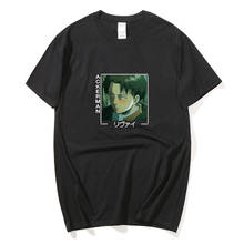 Camiseta estampa de anime japonês, camiseta harajuku de manga curta com estampa de titan on, para homens e mulheres, 2021 2024 - compre barato