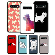 Чехол West Highland Terrier Westie для Samsung Galaxy S21 Ultra Note 20 Note9 Note10 Plus S10e S8 S9 S10 Plus S20 FE 2024 - купить недорого