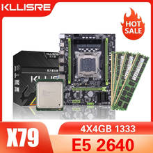 Kllisre X79 motherboard combo kit set Xeon E5 2640 LGA 2011 4Pcs x 4GB= 16GB 1333 DDR3 ECC REG memory 2024 - buy cheap