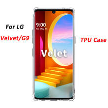 For LG Velvet G9 Case Soft TPU Case Transparent Silicone Phone Case For LG G9 Velvet NoScratch Ultra Thin Clear Protective Cover 2024 - buy cheap