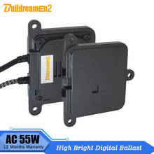 Buildreamen2 55 Вт HID Xenon AC балласт блок цифровой балласт зажигания 12 В для автомобиля Ксеноновая Лампа 9005 HB3 9006 HB4 H1 H3 H4 H7 H8 H11 2024 - купить недорого