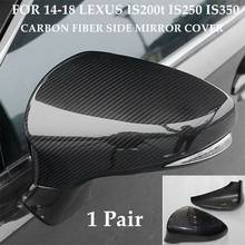 Dry Carbon Fiber Side Mirror Cover Add On For LEXUS CT ES GS IS LS 2013-2018 LHD 2024 - buy cheap