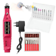 Electric Manicure Machine Nail Drill Bits Set Mill Cutter Gel Polish Remover Nail Sanding Grinder Drill File Pedicure Cutters 2024 - buy cheap
