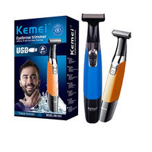 Razor for Men USB Charging One Blade Men Body Face Male Stubble Trimmer Beard Shaving Edge Head Brand Hot Sale Eyebrow Trimmer 2024 - buy cheap