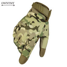 Touch Screen Multicam Camouflage Tactical Gloves Army Military Airsoft Outdoor Climbing Shooting Waterproof Full Finger Gloves 2024 - buy cheap