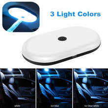 Car Interior led reading light Dome light 3 Color Changing USB Charging Roof Ceiling Magnet Lamp Room Locker Wardrobe light 2024 - buy cheap