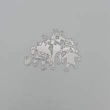 Plantillas de corte de Metal Friends para álbum de recortes, carpeta de grabado decorativo, tarjeta de papel de acero al carbono DIY 2024 - compra barato