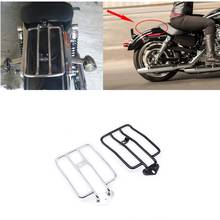 Motorcycle Rear Solo Seat Fits Luggage Rack Support Shelf For Harley XL Sportsters Iron 48 883 XL1200 2004-2018 2015 2016 2017 2024 - buy cheap