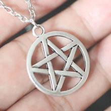 Fashion Vintage Star Pentagram Pendant Necklace For Women Men Gifts Goth Witchcraft Wicca Supernatural Jewelry Statement Gothic 2024 - buy cheap
