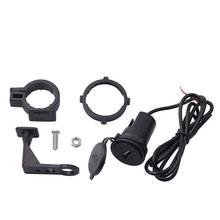 Motocicleta carregador de telefone móvel 12v impermeável carro único usb com interruptor acessórios modificação da motocicleta 2024 - compre barato